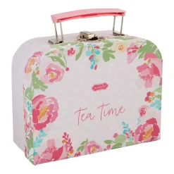 Toys|Children's Tea Sets|Pink Roses Ceramic Tea Set