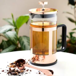Strainers, Infusers & Spoons|Teapots|Pinky Up Piper Rose Gold Tea Press