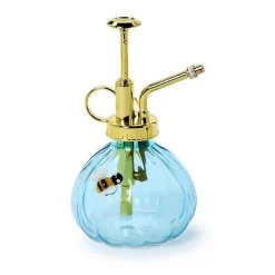 Home Accents|Kitchen Tools|Plant Mister with Bee & Blue Glass