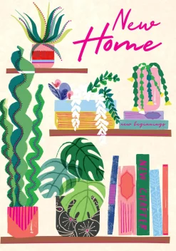 Greeting Cards|Plants New Home Greeting Card