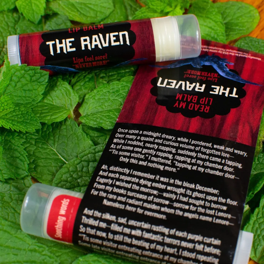 Cultural Icons|Pharmacy|Poe's Raven Lip Balm