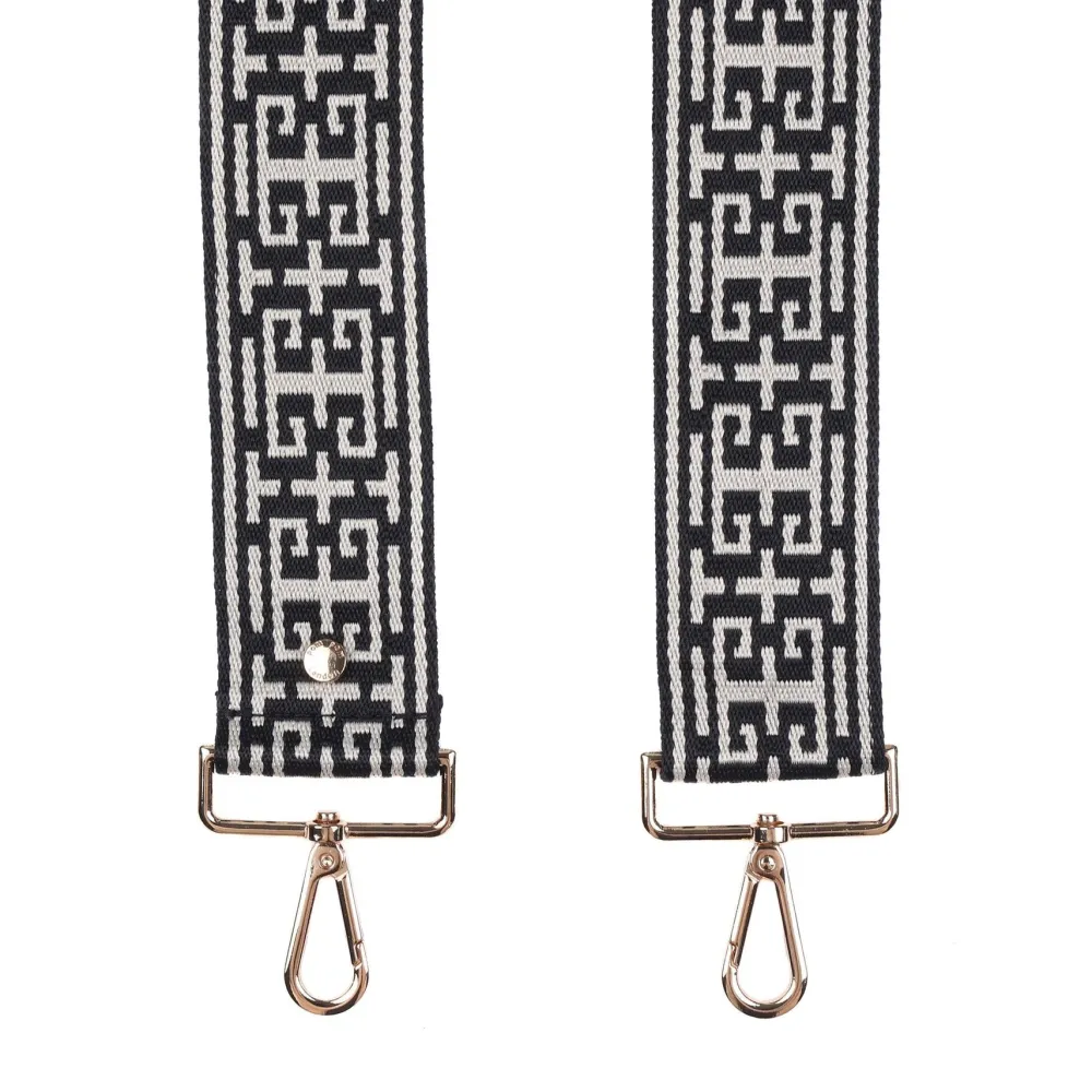 Pom Pom London Pom Pom London|Black Grecian Strap