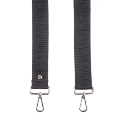 Pom Pom London Pom Pom London|Black Logo Strap