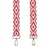 Pom Pom London Pom Pom London|Burgundy & Stone Diamond Strap