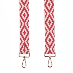 Pom Pom London Pom Pom London|Burgundy & Stone Diamond Strap