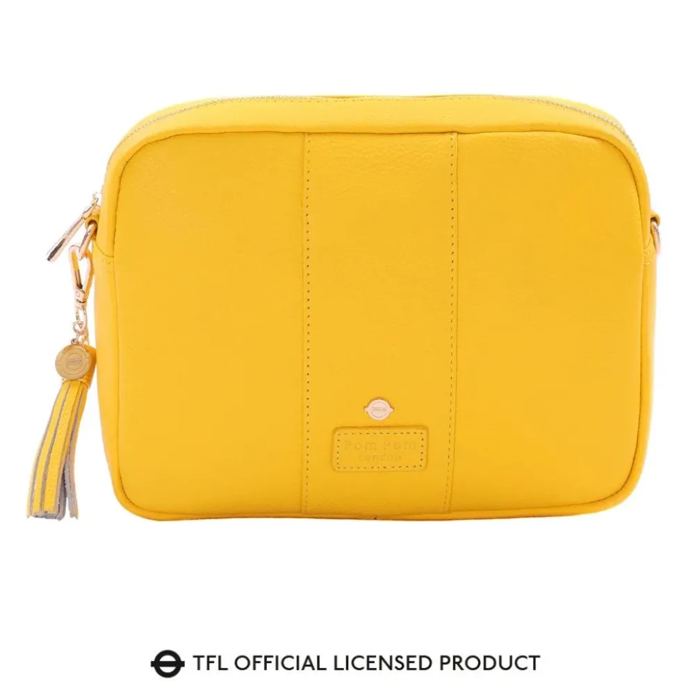 Pom Pom London Pom Pom London|Circle Line Yellow London City Plus Bag