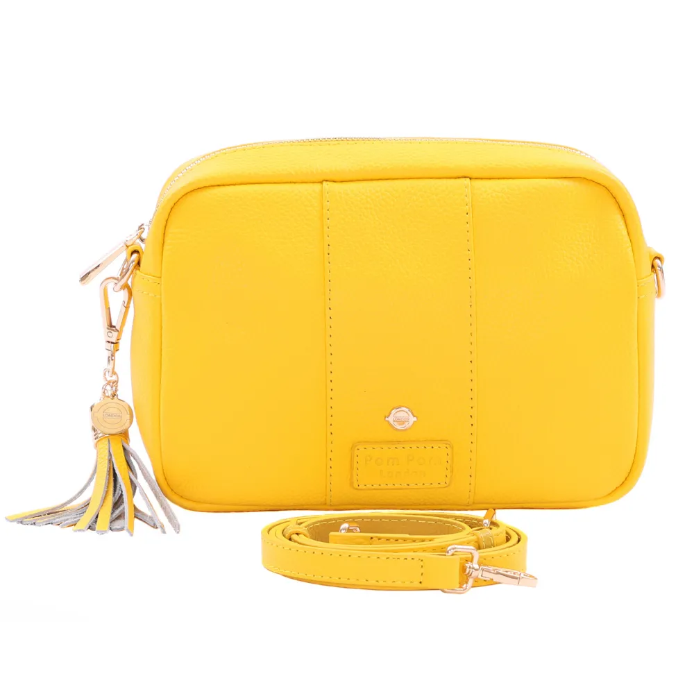 Pom Pom London Pom Pom London|Circle Line Yellow London City Bag