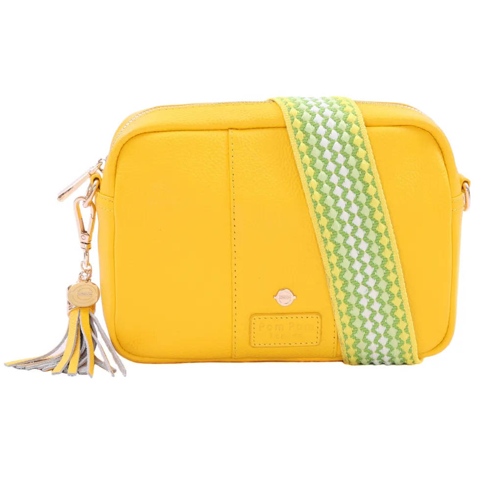 Pom Pom London Pom Pom London|Circle Line Yellow London City Bag