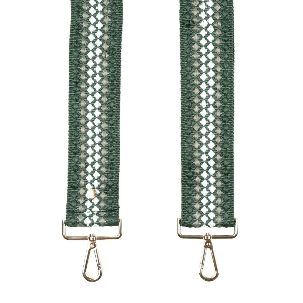 Pom Pom London Pom Pom London|Green Bobble Strap