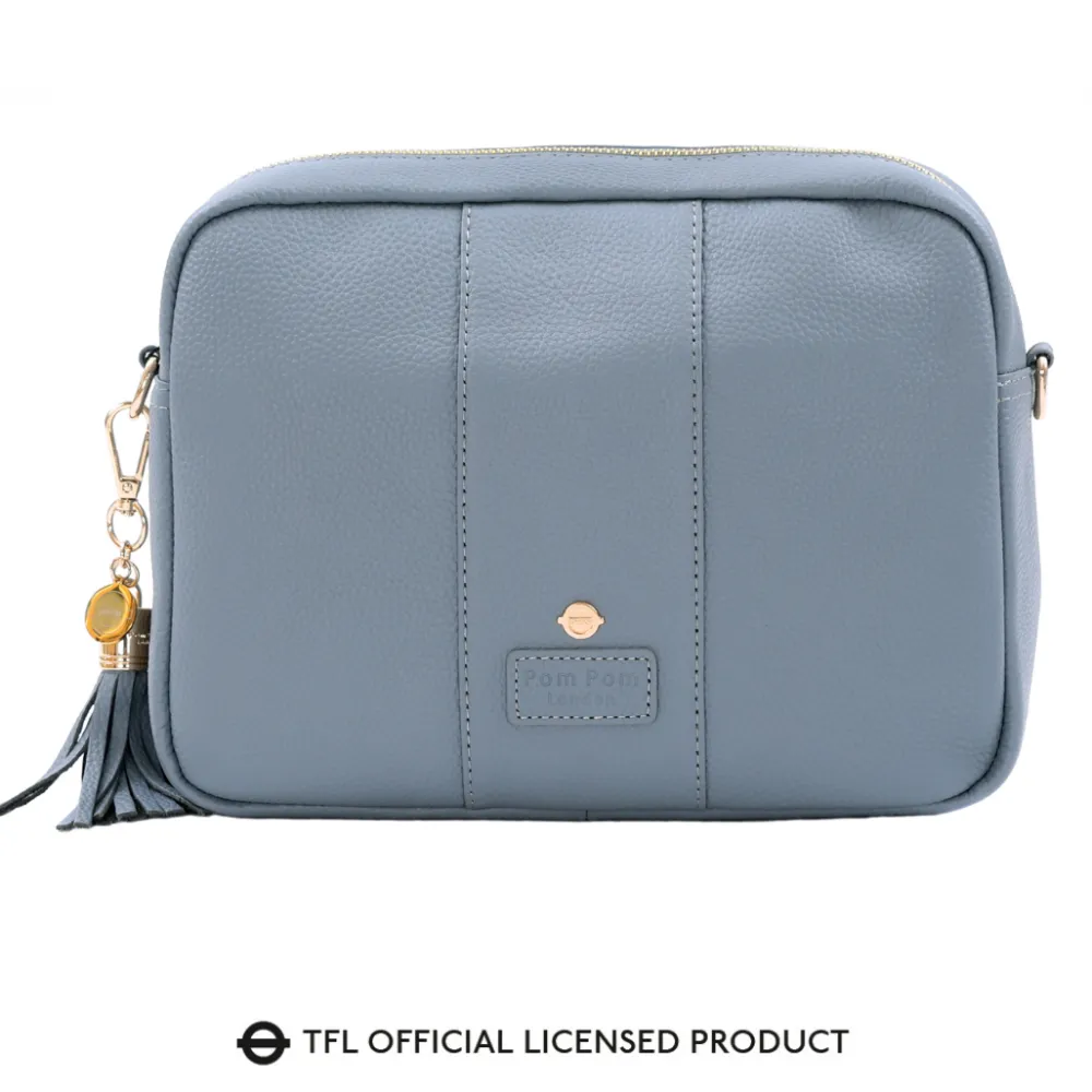 Pom Pom London Pom Pom London|Jubilee Line Grey London City Plus Bag