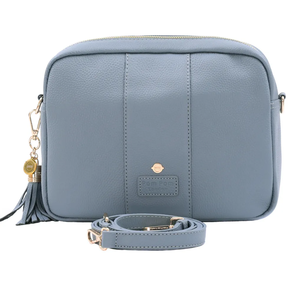 Pom Pom London Pom Pom London|Jubilee Line Grey London City Plus Bag