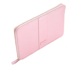 Pom Pom London Pom Pom London|Metallic Pale Pink Laptop Sleeve