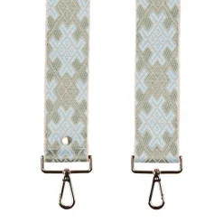 Pom Pom London Pom Pom London|Mint & Blue Cross Stitch Strap