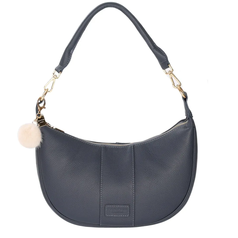 Pom Pom London Pom Pom London|Navy Sutton Sling Bag