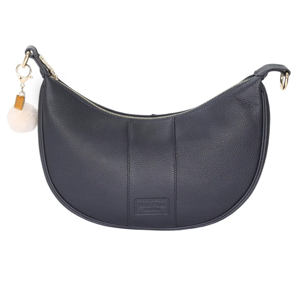 Pom Pom London Pom Pom London|Navy Sutton Sling Bag