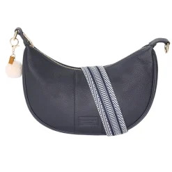 Pom Pom London Pom Pom London|Navy Sutton Sling Bag