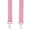 Pom Pom London Pom Pom London|Pink Logo Strap