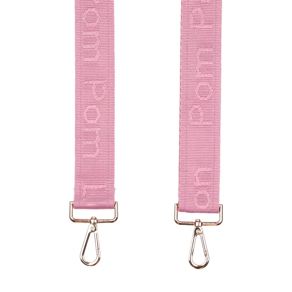 Pom Pom London Pom Pom London|Pink Logo Strap