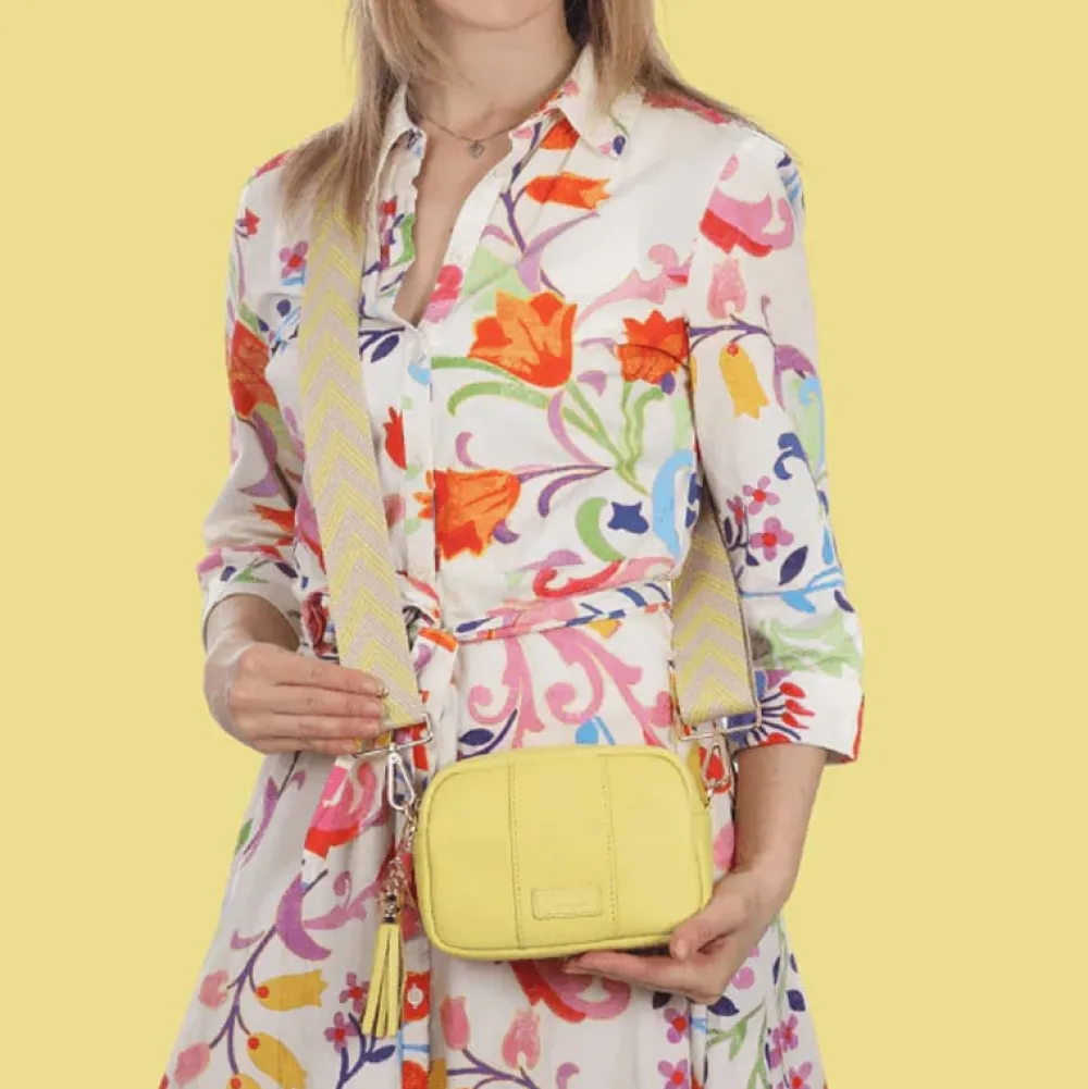 Pom Pom London Pom Pom London|Sherbet Lemon City MINI Bag