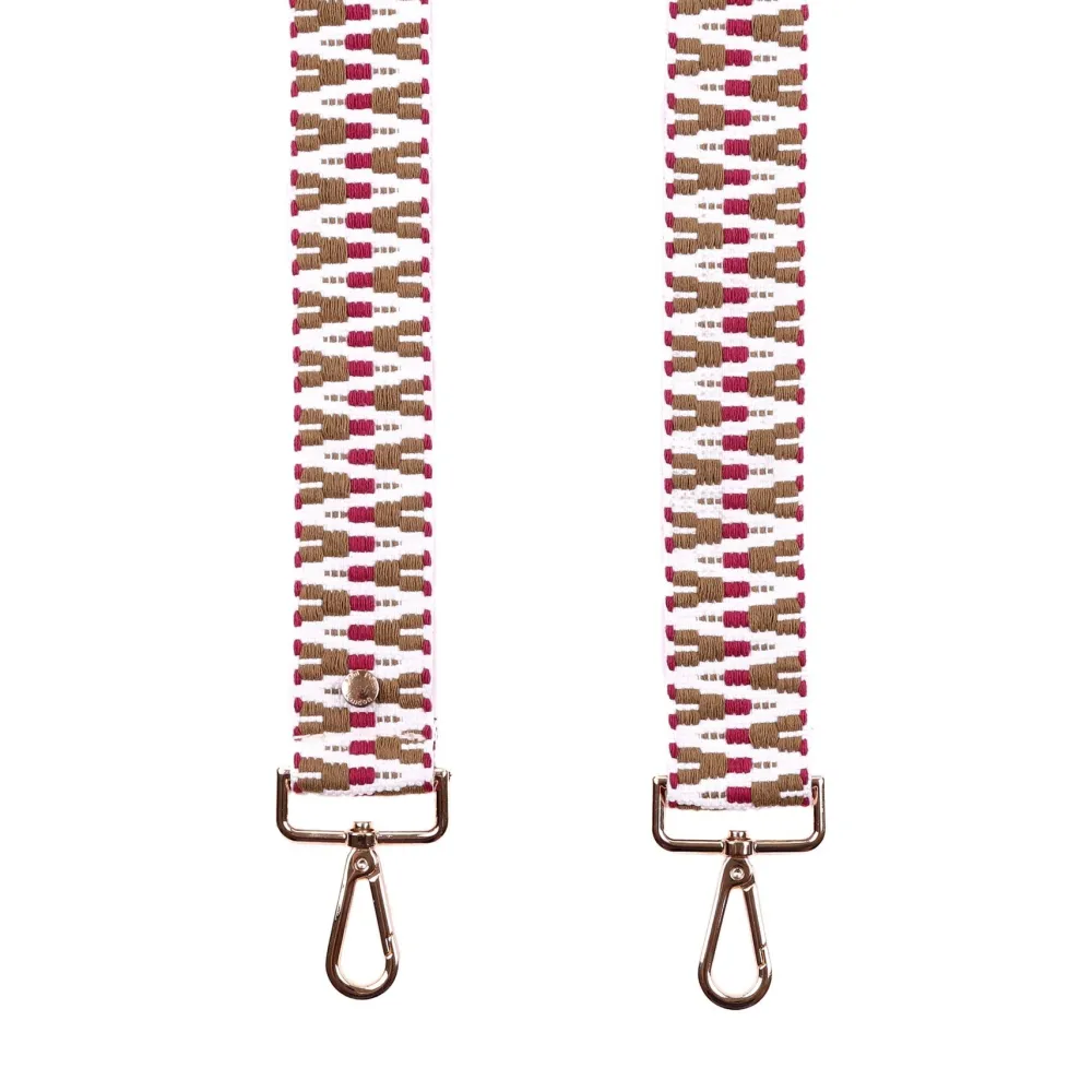 Pom Pom London Pom Pom London|Strap Burgundy Twill