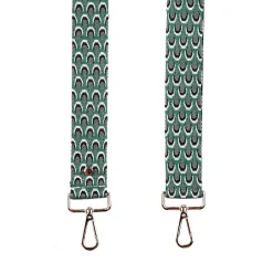 Pom Pom London Pom Pom London|Strap Green Peacock