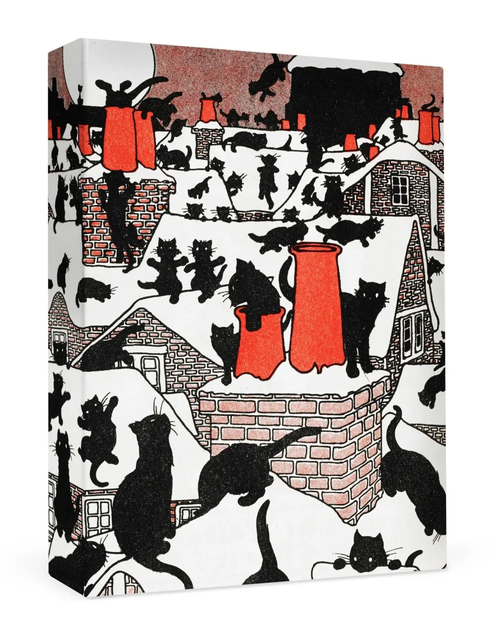 Pomegranate Boxed Cards|Charles Robinson: A Black Cat Holiday Small Boxed Cards