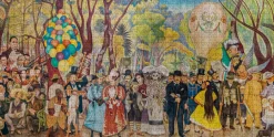 Pomegranate Games & Puzzles|Diego Rivera: Dream of a Sunday Afternoon in Alameda Park 1000-Piece Puzzle