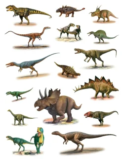 Pomegranate Coloring Books & Crafts|Activity Books|Dinosaurs Sticker Book