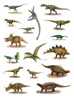 Pomegranate Coloring Books & Crafts|Activity Books|Dinosaurs Sticker Book