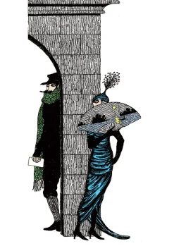 Pomegranate Boxed Cards|Edward Gorey: Mysterious Messages Boxed Notecards