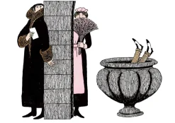 Pomegranate Boxed Cards|Edward Gorey: Mysterious Messages Boxed Notecards