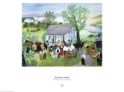 Pomegranate Games & Puzzles|Grandma Moses: Moving Day on the Farm 1000-Piece Puzzle