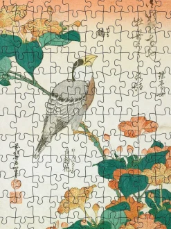 Pomegranate Games & Puzzles|Hokusai 120-Piece Double-Sided Puzzle Set