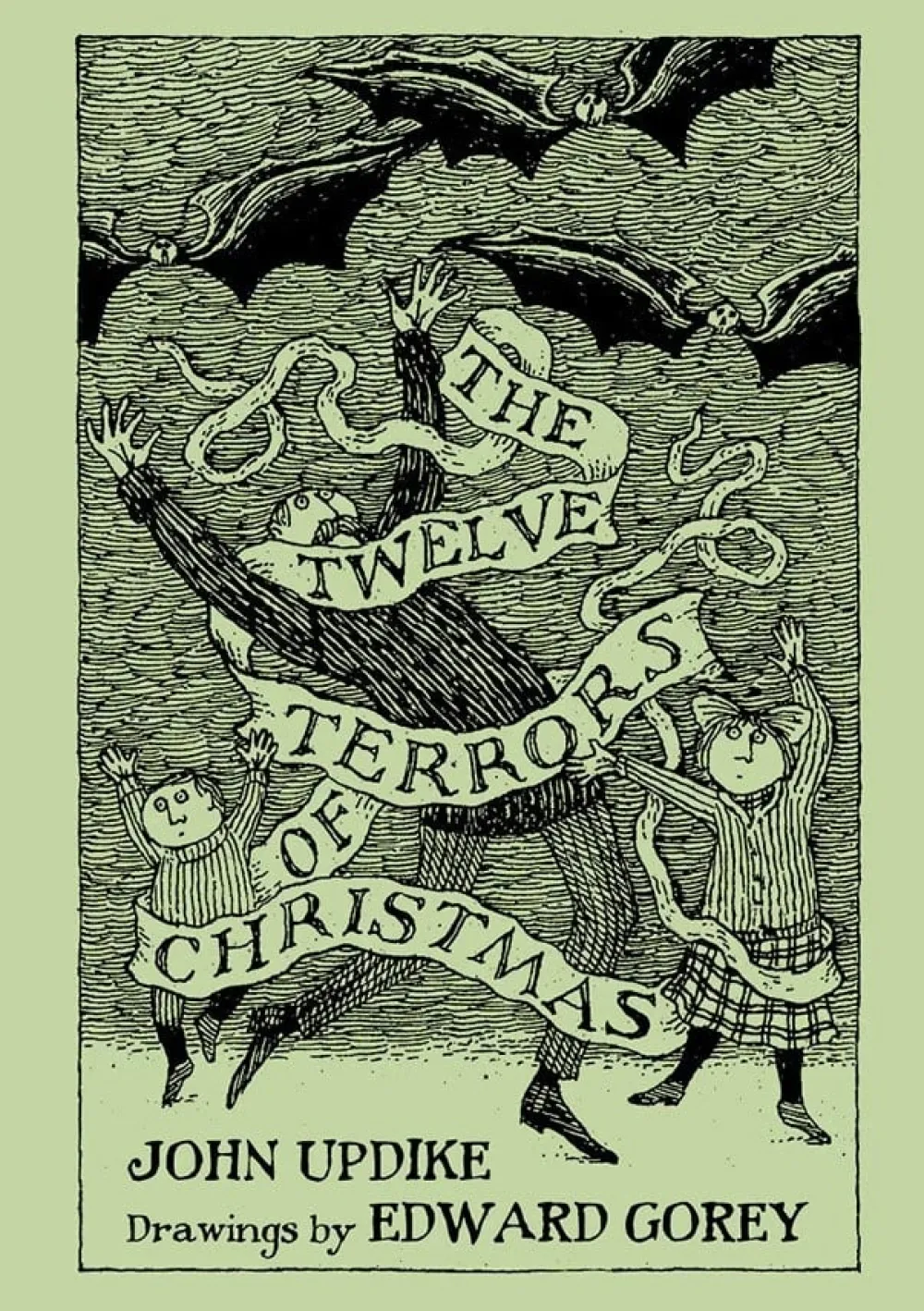 Pomegranate Books|John Updike & Edward Gorey: The Twelve Terrors of Christmas
