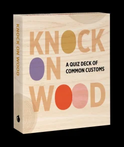 Pomegranate Games & Puzzles|Knock on Wood: A Quiz Deck of Common Customs Knowledge Cards