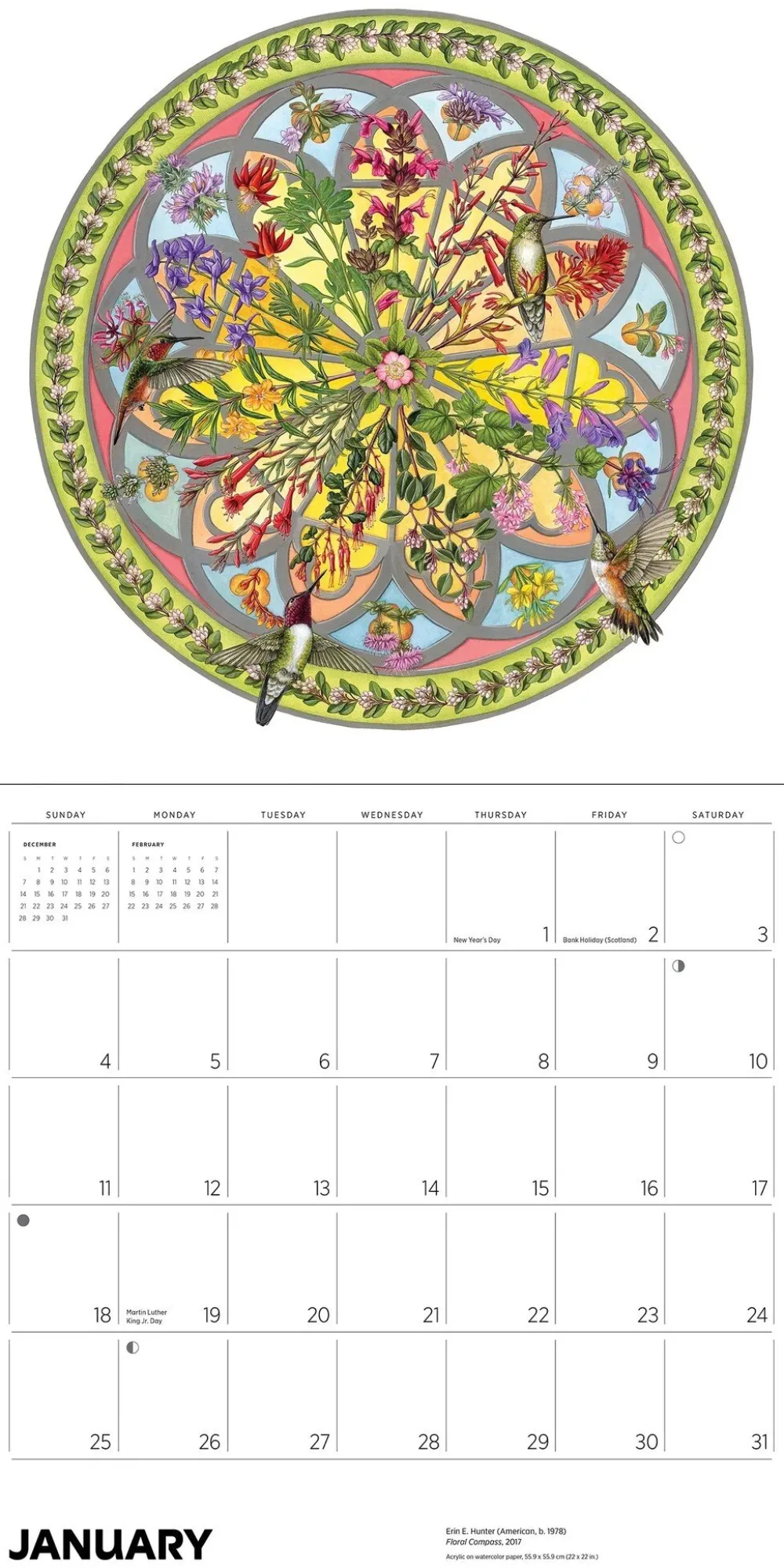 Pomegranate Calendars|Pollinators 2026 Wall Calendar
