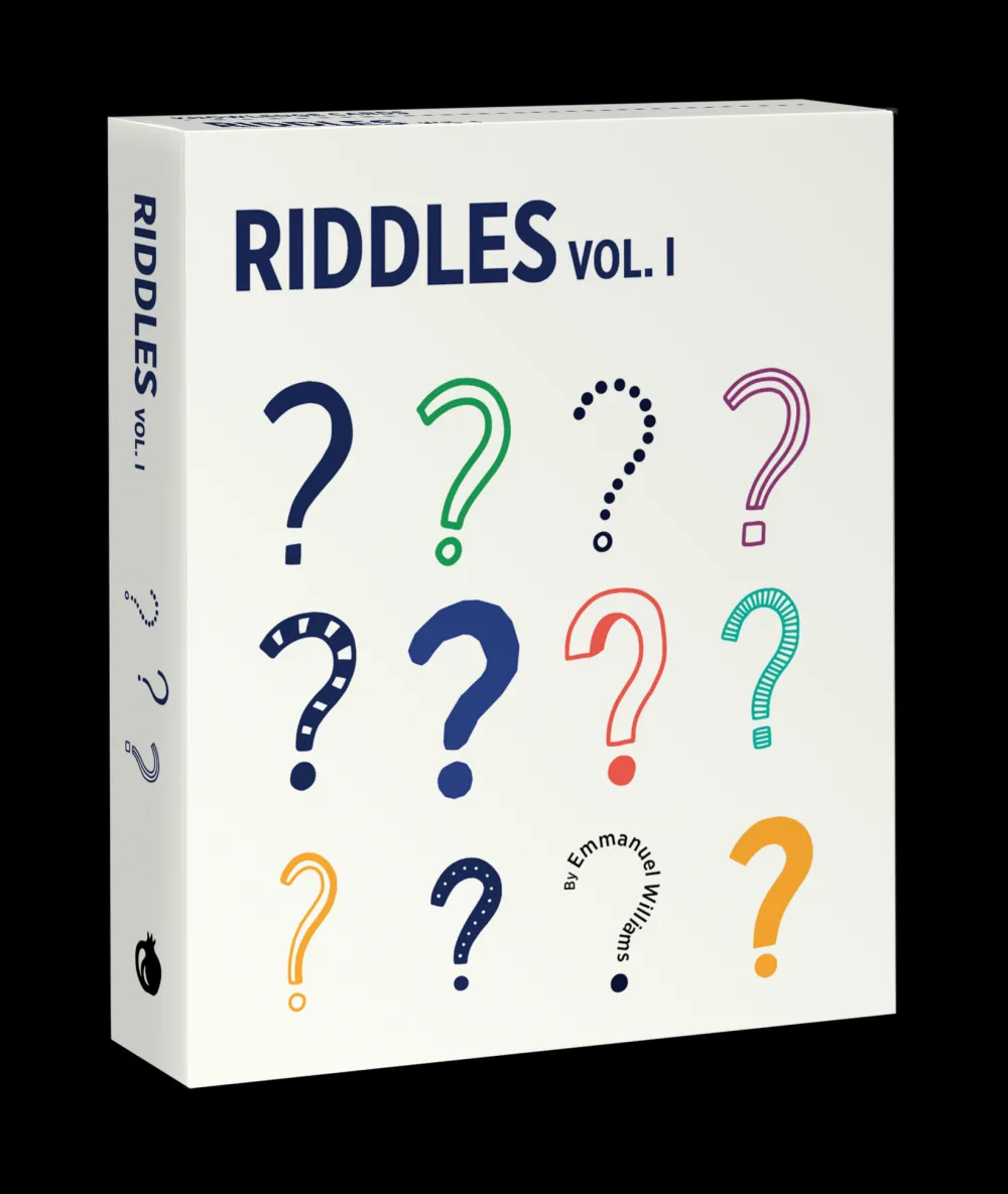 Pomegranate Games & Puzzles|Riddles Volume I Knowledge Cards