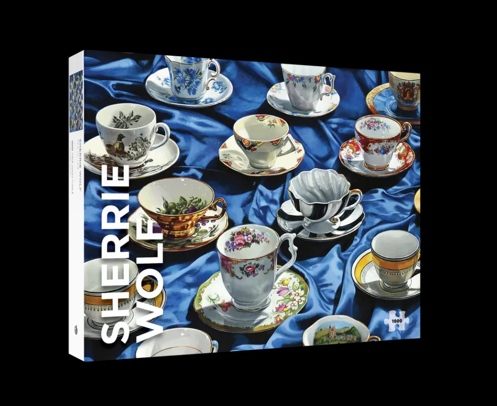 Pomegranate Games & Puzzles|Sherrie Wolf: Sea of Tea 1000-Piece Puzzle