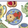 Pomegranate Activity Books|Children's Tea Sets|Tea Party: A Color, Punch Out, & Play Set