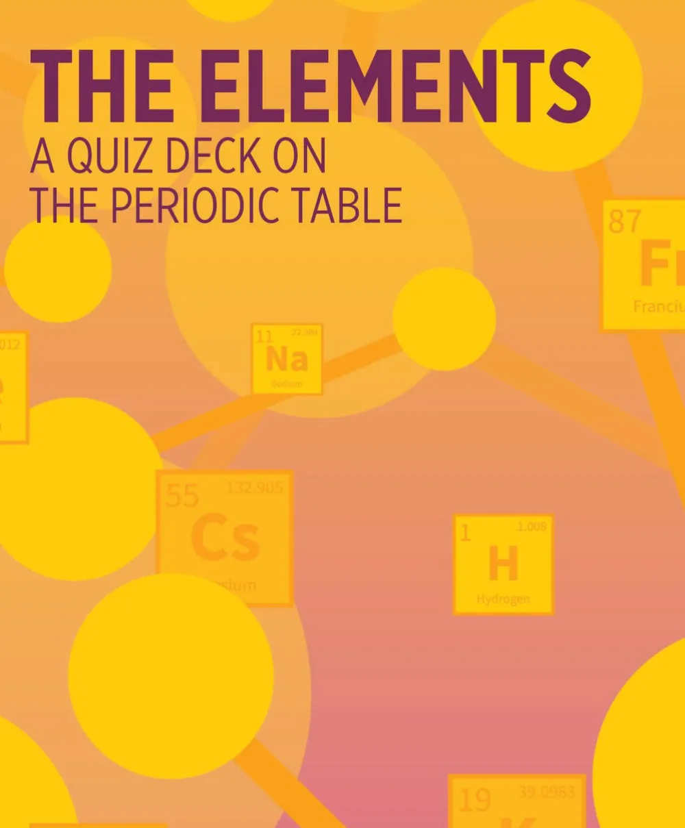 Pomegranate Games & Puzzles|The Elements: A Quiz Deck on the Periodic Table Knowledge Cards
