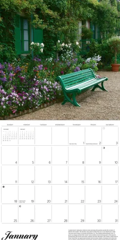 Pomegranate Calendars|The Gardens at Giverny 2026 Wall Calendar