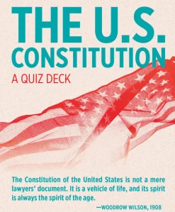 Pomegranate Games & Puzzles|The U.S. Constitution Quiz Deck Knowledge Cards