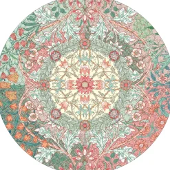 Pomegranate Games & Puzzles|William Morris 500-Piece Circular Puzzle