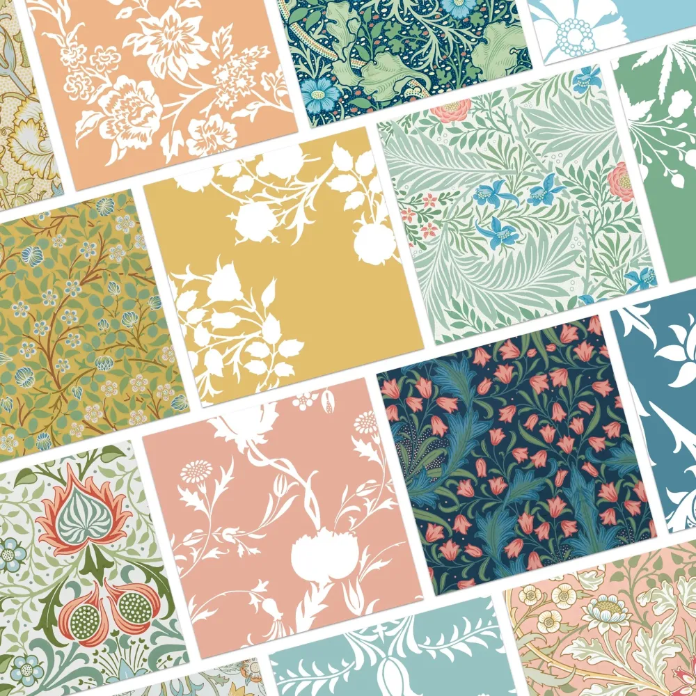 Pomegranate Coloring Books & Crafts|Journals & Other Stationery|William Morris Origami Florals