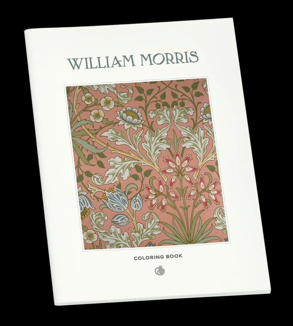 Pomegranate Coloring Books & Crafts|Activity Books|William Morris Coloring Book