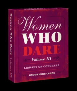 Pomegranate Games & Puzzles|Women Who Dare, Volume III Knowledge Cards