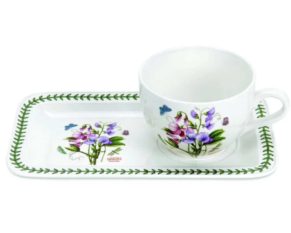 Portmeirion Tea Trays|Botanic Garden Soup & Sandwich Set