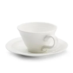 Portmeirion Teacups & Saucers|Sophie Conran White Teacup & Saucer