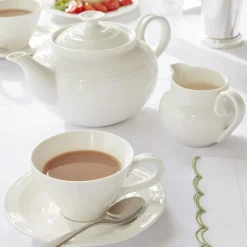 Portmeirion Teacups & Saucers|Sophie Conran White Teacup & Saucer