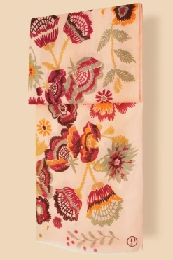 Powder UK Scarves & Wraps|Printed Floral Symmetry Scarf (Pink)